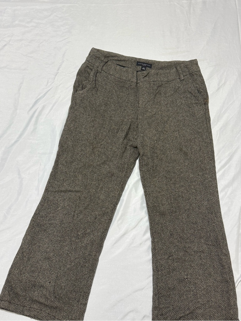 Banana Republic Brown Herringbone Dress Pants